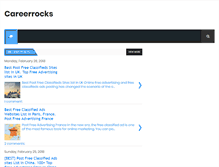 Tablet Screenshot of careerrocks.com